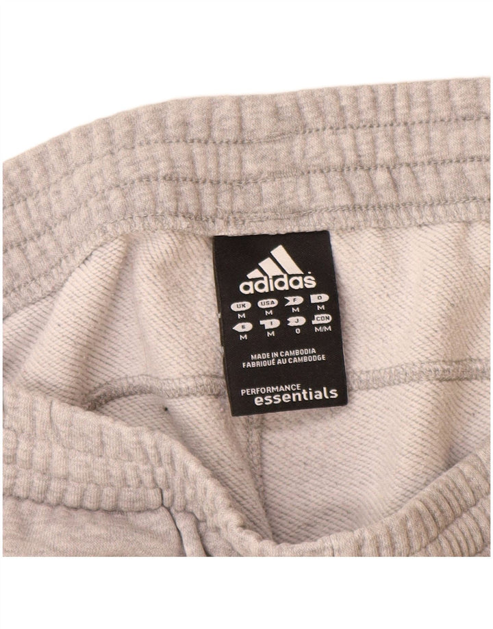 Ανδρική αθλητική φόρμα Adidas, βαμβακερό μεσαίο γκρι