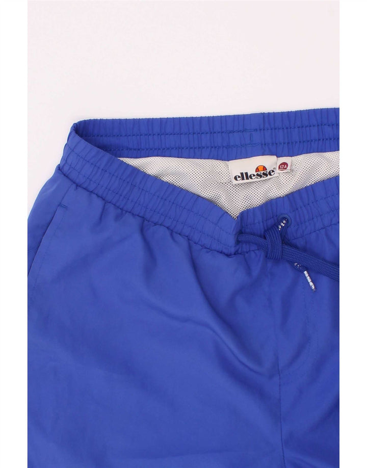 Ellesse Boys Graphic Swimming Short 11-12 Years Blue Polyester