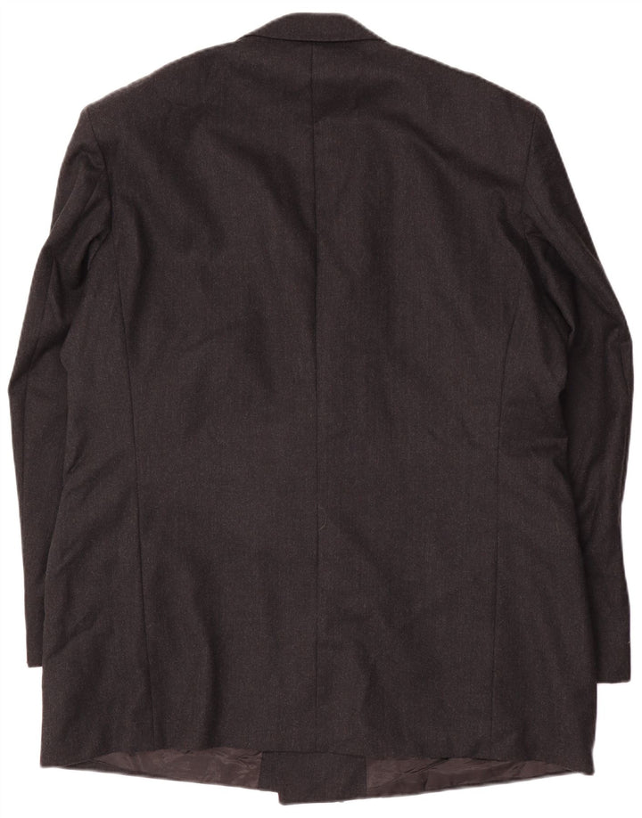 Marks & Spencer Ανδρικό σακάκι με διπλό στήθος UK 44 XL Γκρι νέο μαλλί