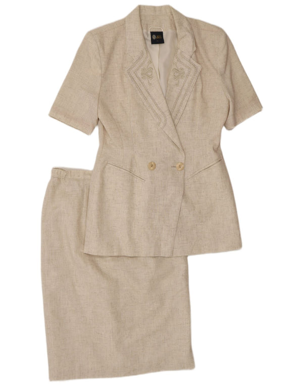 Σετ γυναικείας κοντομάνικης φούστας 2 τεμαχίων Sixth Sense EU 38 Medium W28 Bei