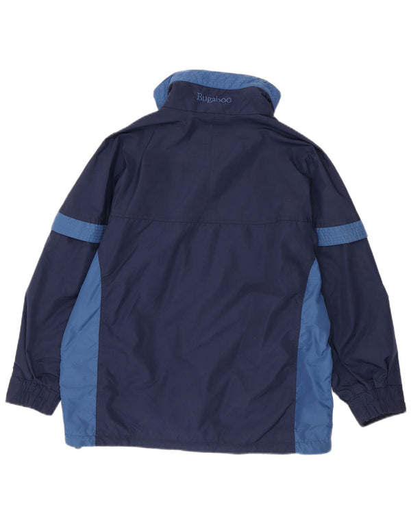 Columbia Γυναικείο Μπουφάν σκι Oversized UK 10 Small Navy Blue Colourblock