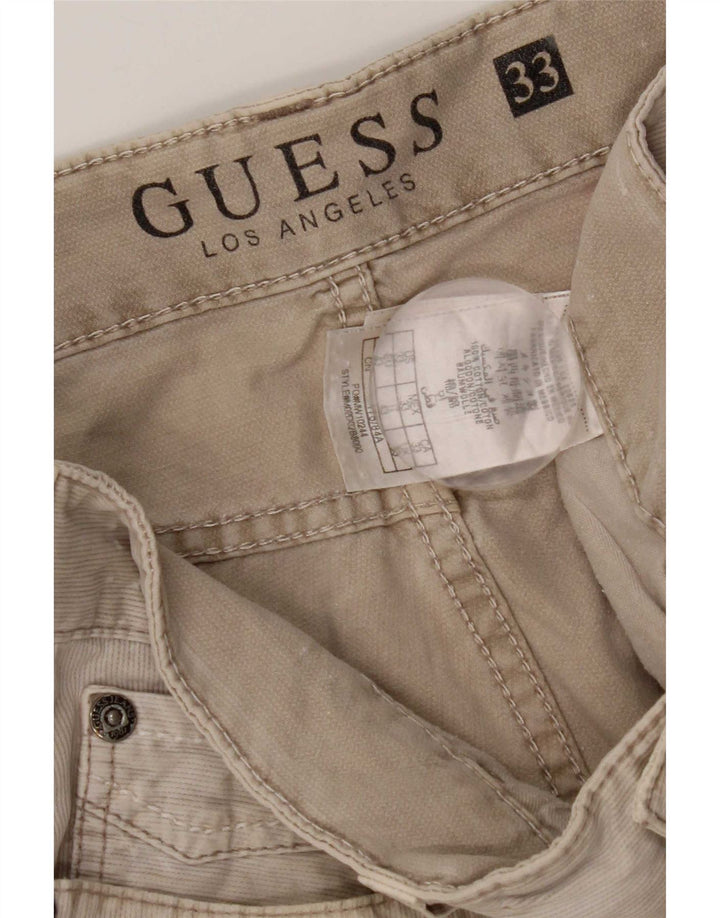 Ανδρικό casual σορτς Guess W33 Large Grey