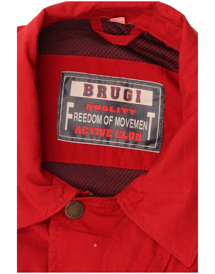 BRUGI Ανδρικό μπουφάν Bomber IT 52 XL Red Polyester