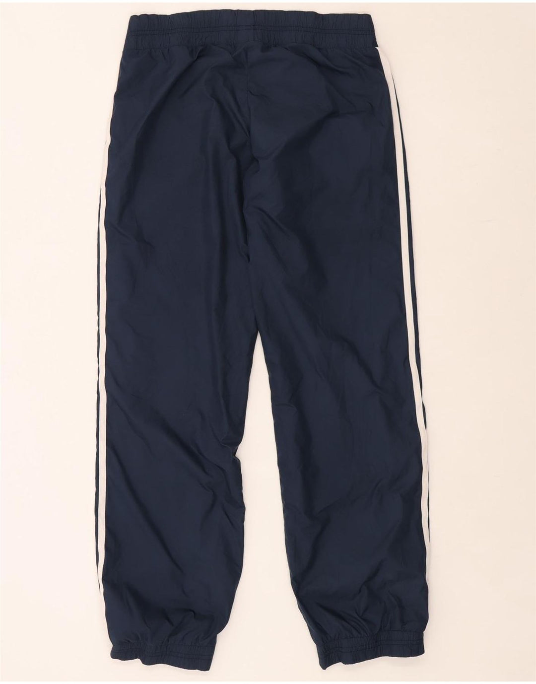 Γυναικεία αθλητική φόρμα ADIDAS Παντελόνι Joggers UK 10 Small Navy Blue Polyamide