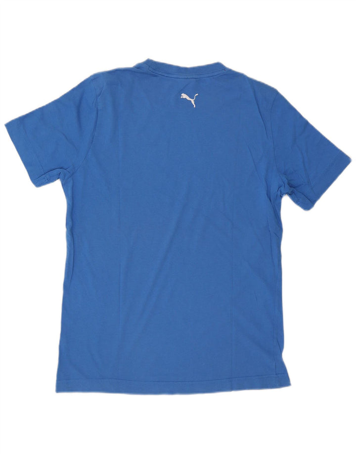 Ανδρικό γραφικό T-Shirt Puma Top Medium Blue