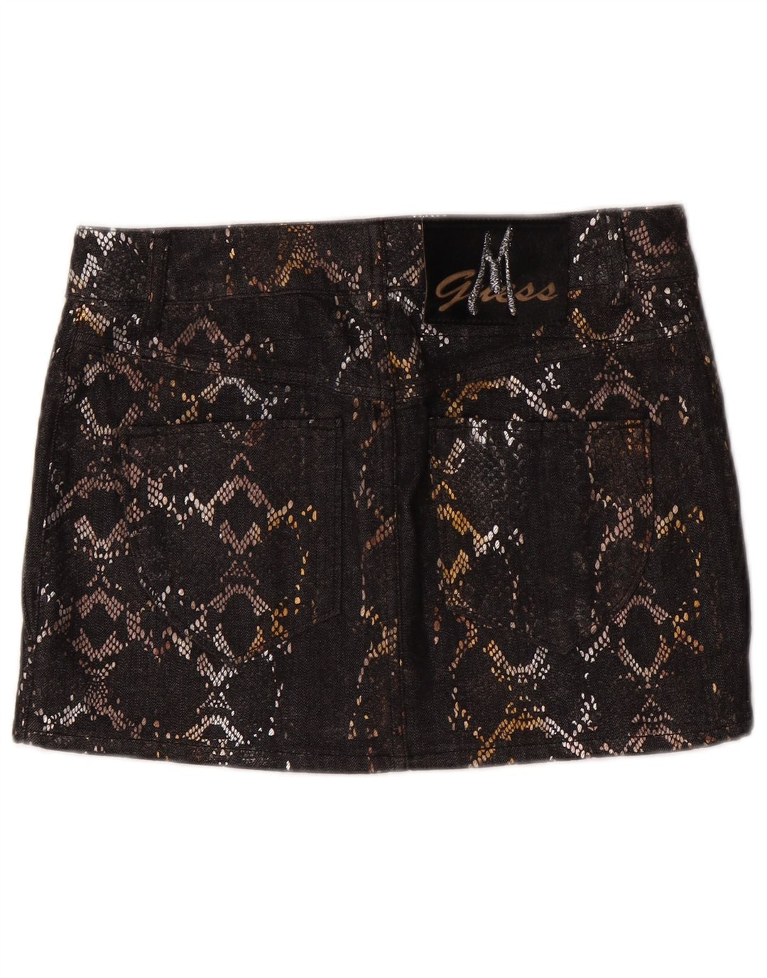 Guess By Marciano Γυναικεία τζιν φούστα IT 42 Medium W30 Μαύρη βαμβακερή