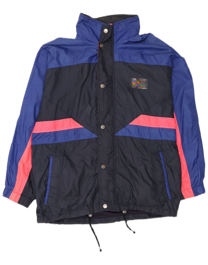 Ανδρικό μπουφάν BRUGI Windbreaker UK 40 Large Navy Blue Colourblock