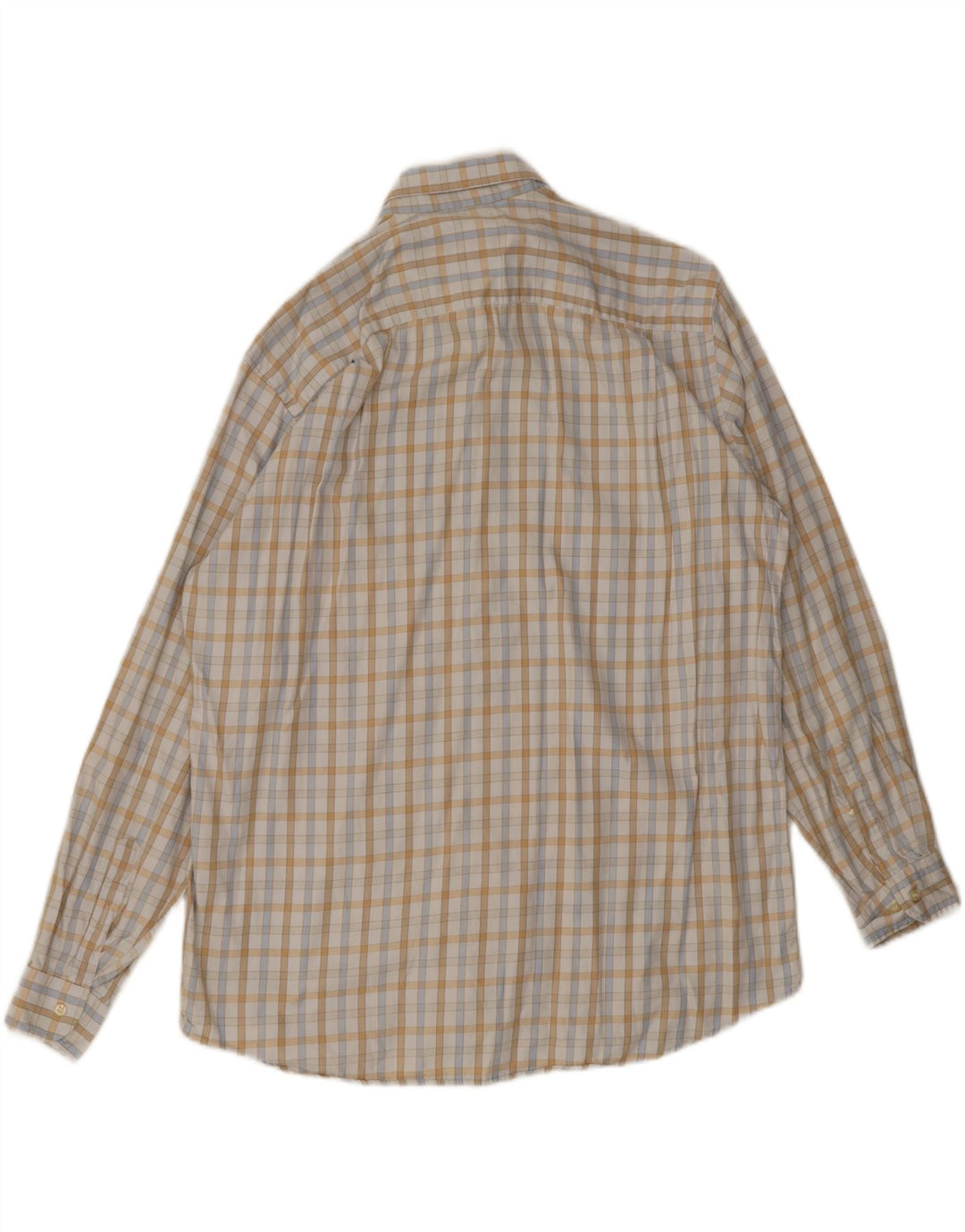 Ανδρικό πουκάμισο Lacoste νούμερο 44 XL Off White Check