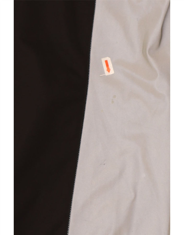 Skechers Ανδρική αθλητική φόρμα με κουκούλα Top Jacket Large Black Colourblock Polyester