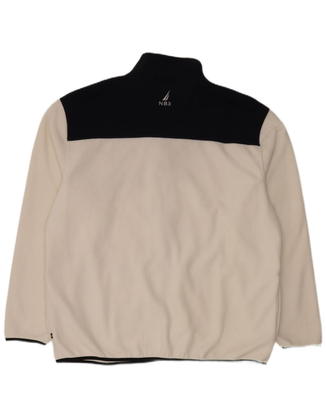 Ανδρικό μπουφάν Nautica Fleece UK 44 2XL Λευκό πολυεστέρας