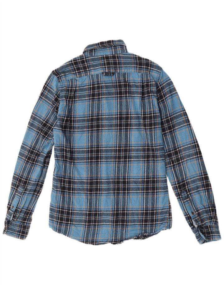 Ανδρικό φανελένιο πουκάμισο Superdry Small Blue Check Cotton