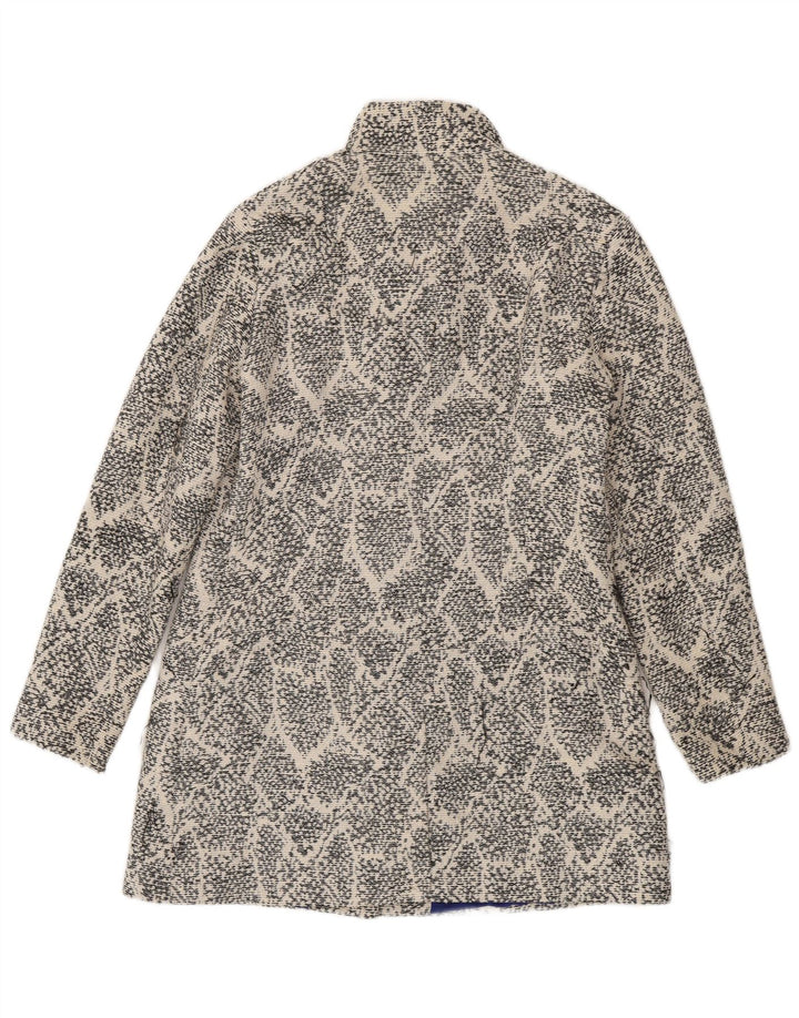 Γυναικείο πανωφόρι Desigual Abstract Pattern EU 44 XL Λευκό βαμβακερό