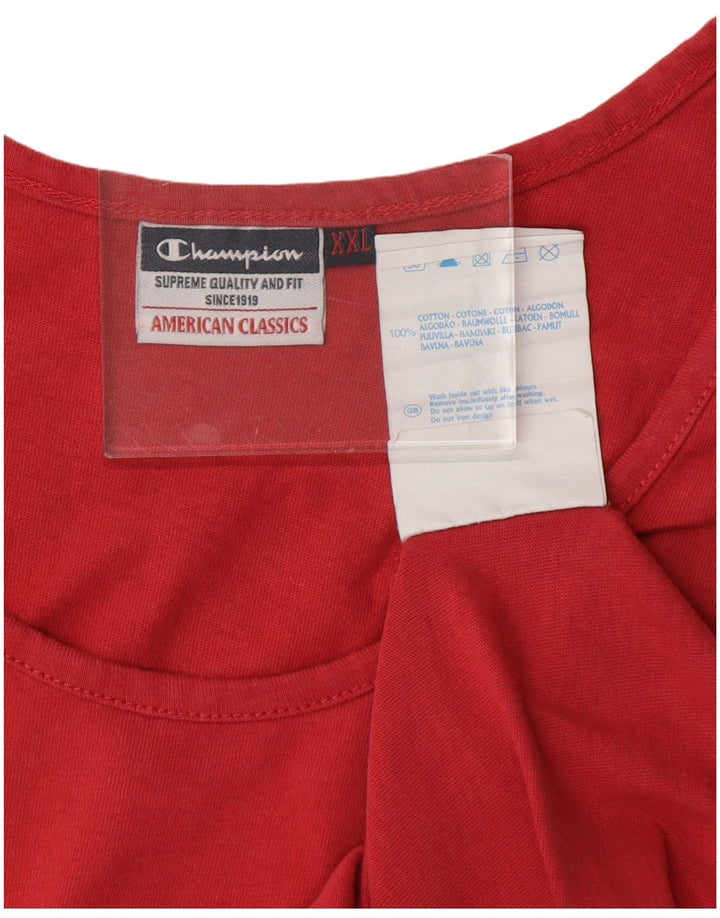 CHAMPION Γυναικείο Γιλέκο Τοπ UK 20 2XL Ροζ Βαμβακερό