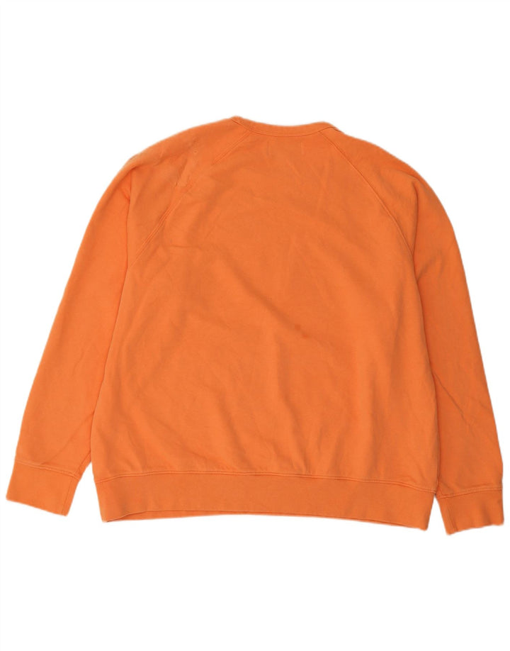 Ανδρικό φούτερ Marks & Spencer Jumper Μεγάλο Πορτοκαλί Βαμβακερό