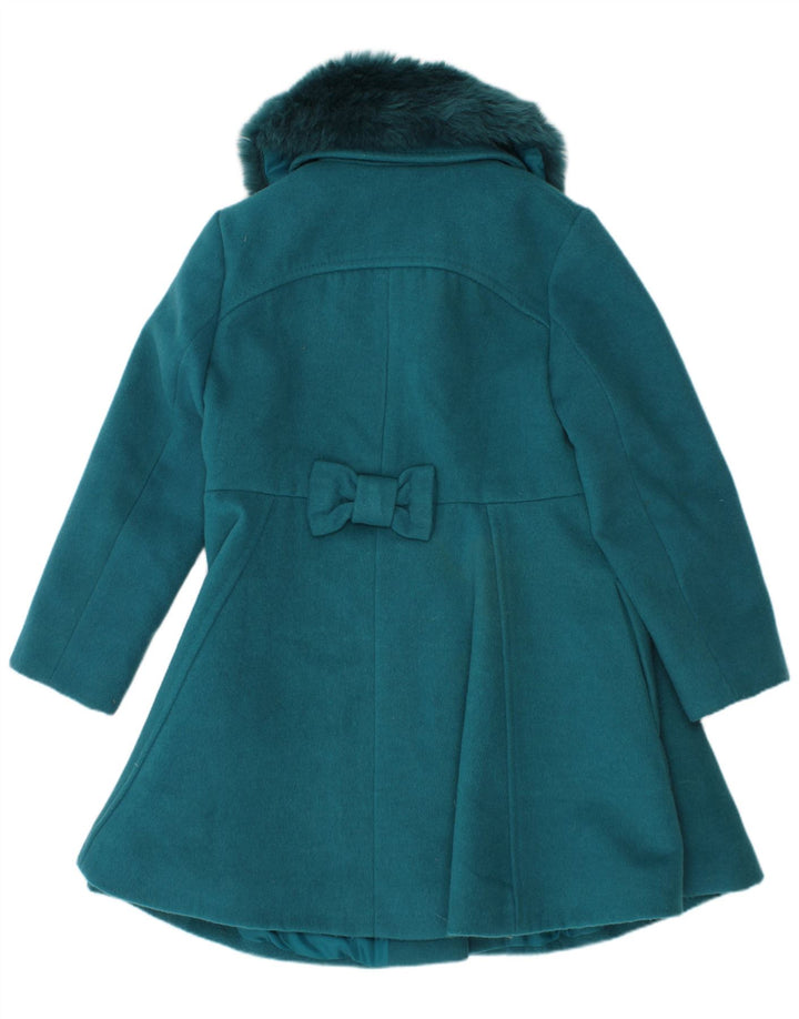 Πανωφόρι Monsoon Girls 5-6 Years Turquoise Polyester