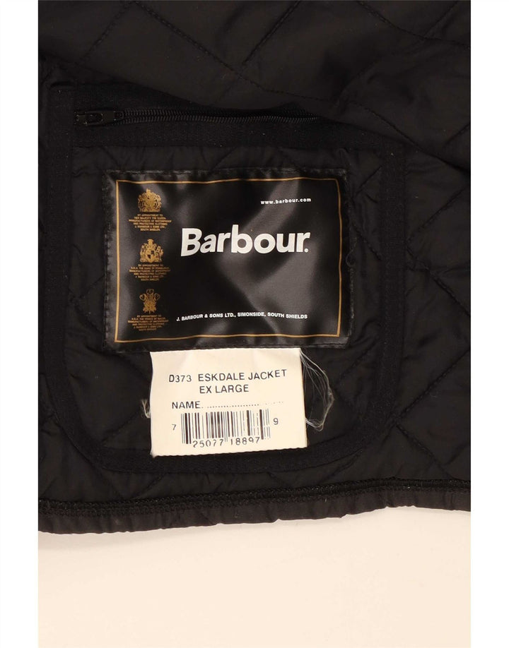 Ανδρικό καπιτονέ μπουφάν Barbour UK 42 XL Μαύρο Πολυεστέρας