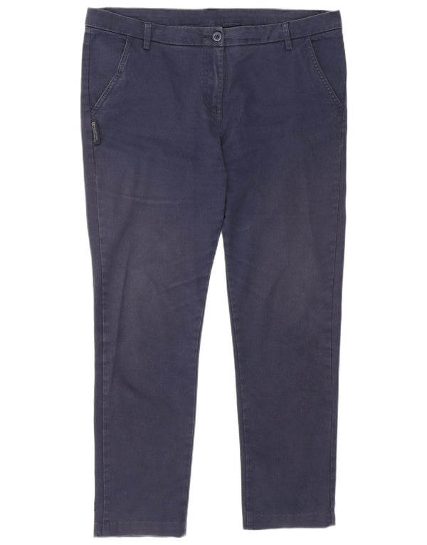 Mountain Warehouse Γυναικείο Slim Chino Παντελόνι UK 14 Large W36 L27 Navy Blue