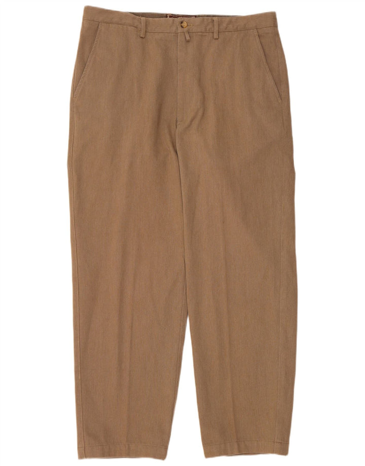 MARLBORO CLASSICS Ανδρικό κωνικό παντελόνι Chino EU 54 2XL W36 L29 Beige