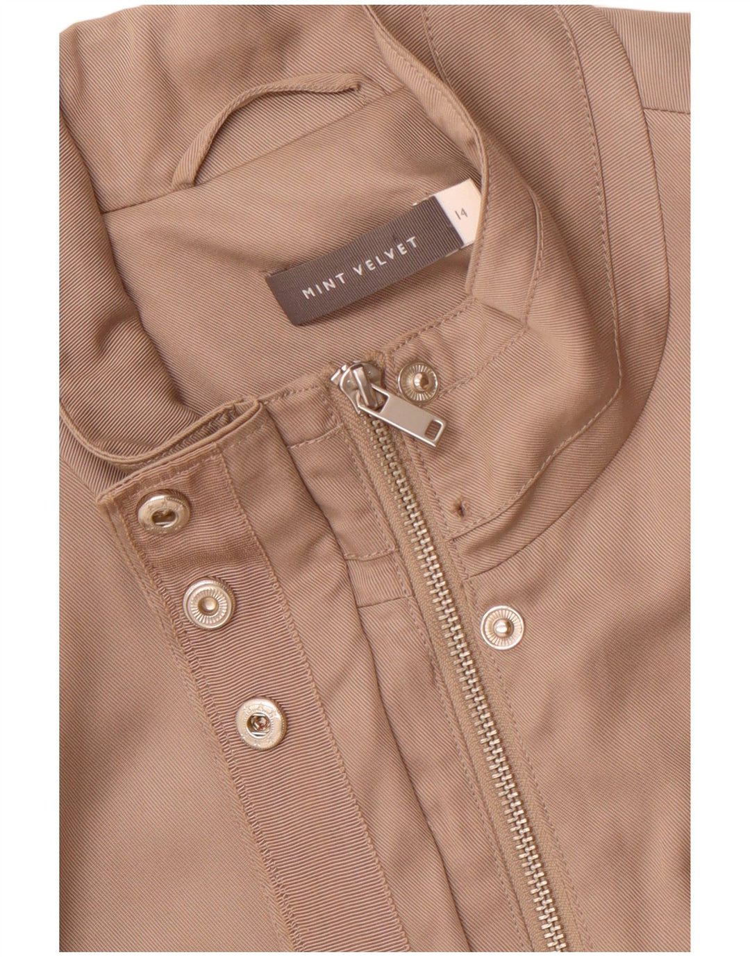 Γυναικείο Utility Jacket MINT VELVET UK 14 Medium Brown Lyocell