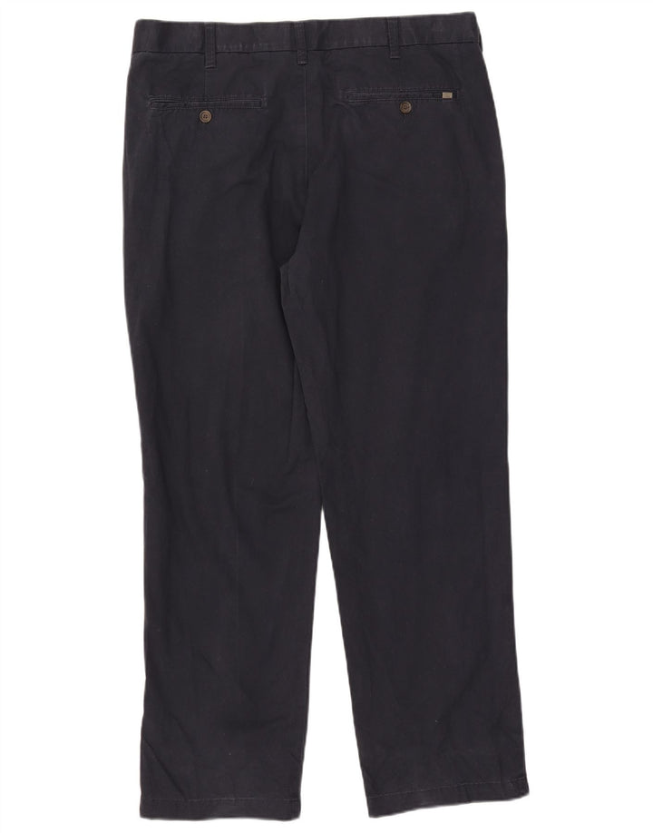 Marks & Spencer Ανδρικό ίσιο κανονικό παντελόνι Chino W38 L31 Navy Blue