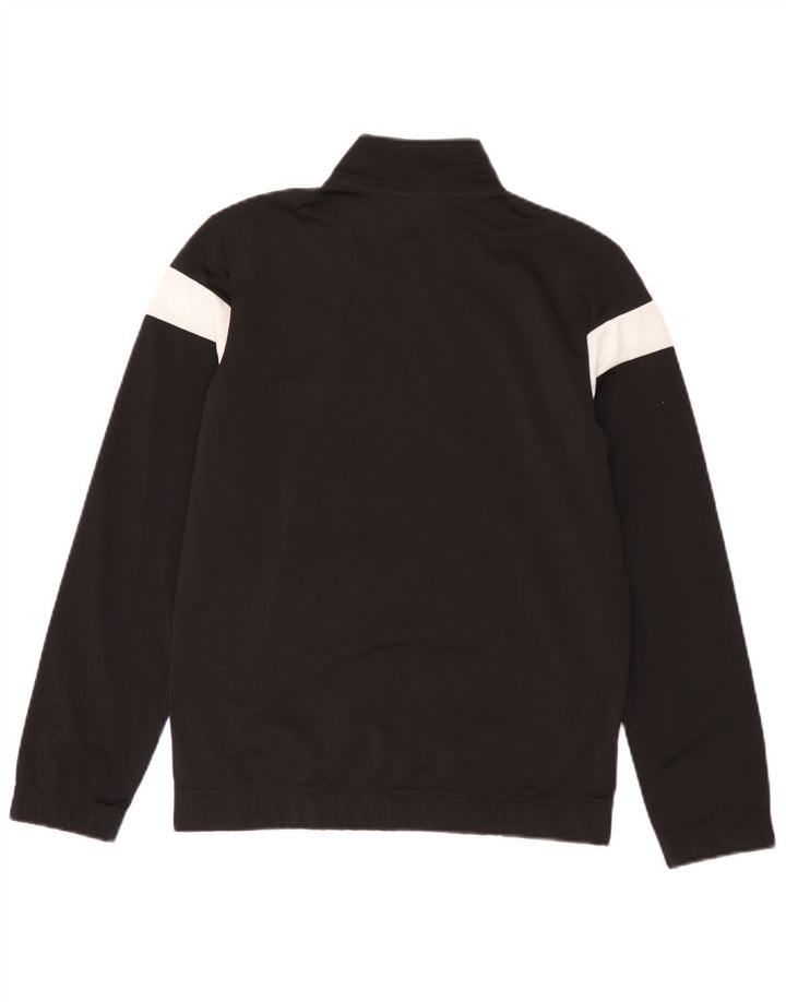 Puma Boys αθλητική φόρμα Top Jacket 13-14 Years Black Colourblock Polyester