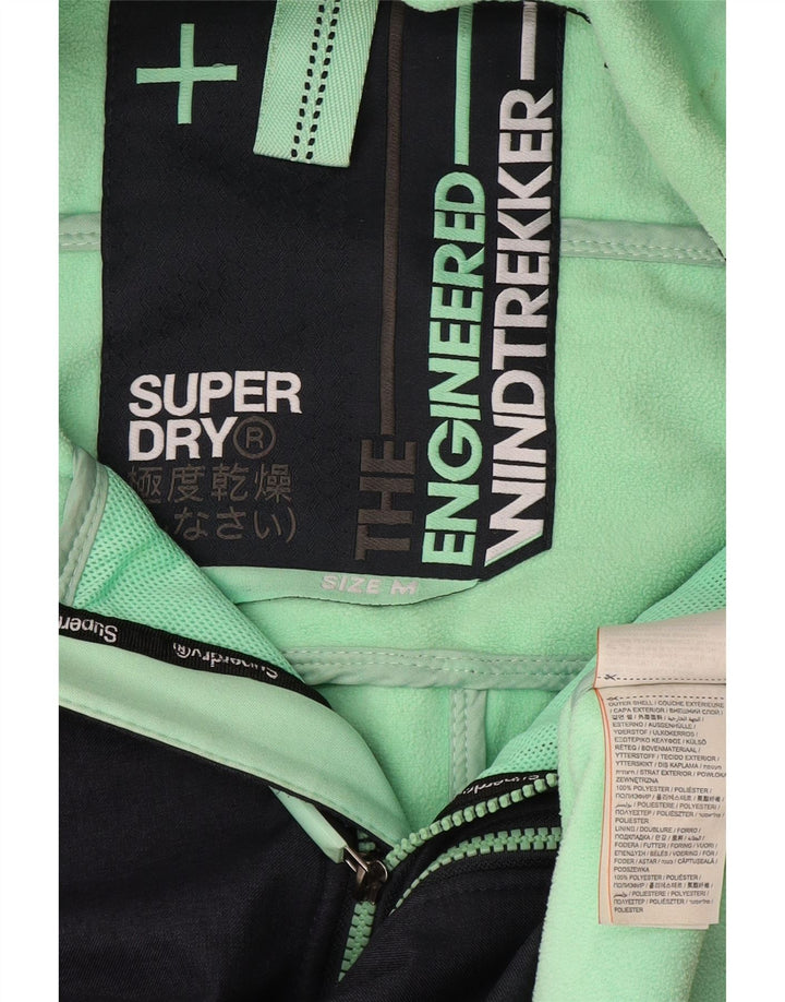 Ανδρικό μπουφάν Windtrekker με κουκούλα Superdry UK 38 Medium Navy Blue