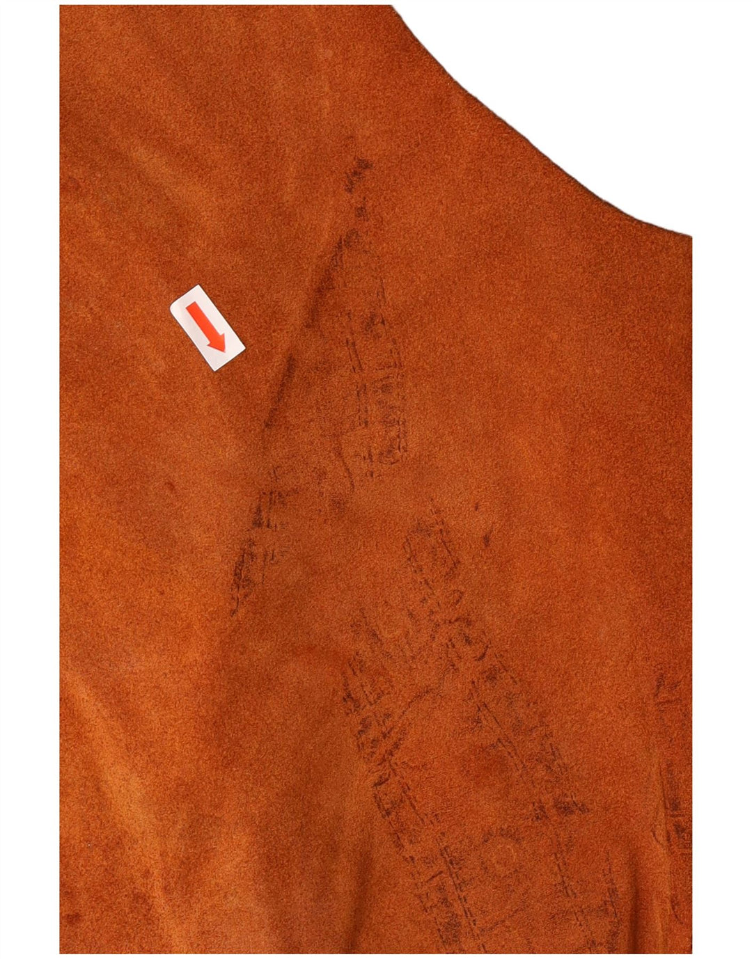 Vintage γυναικείο σουέτ γιλέκο UK 18 XL καφέ Western