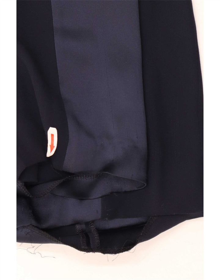 Γυναικείο Casual Παντελόνι Escada EU 38 Medium W32 L29 Navy Blue Colorblock