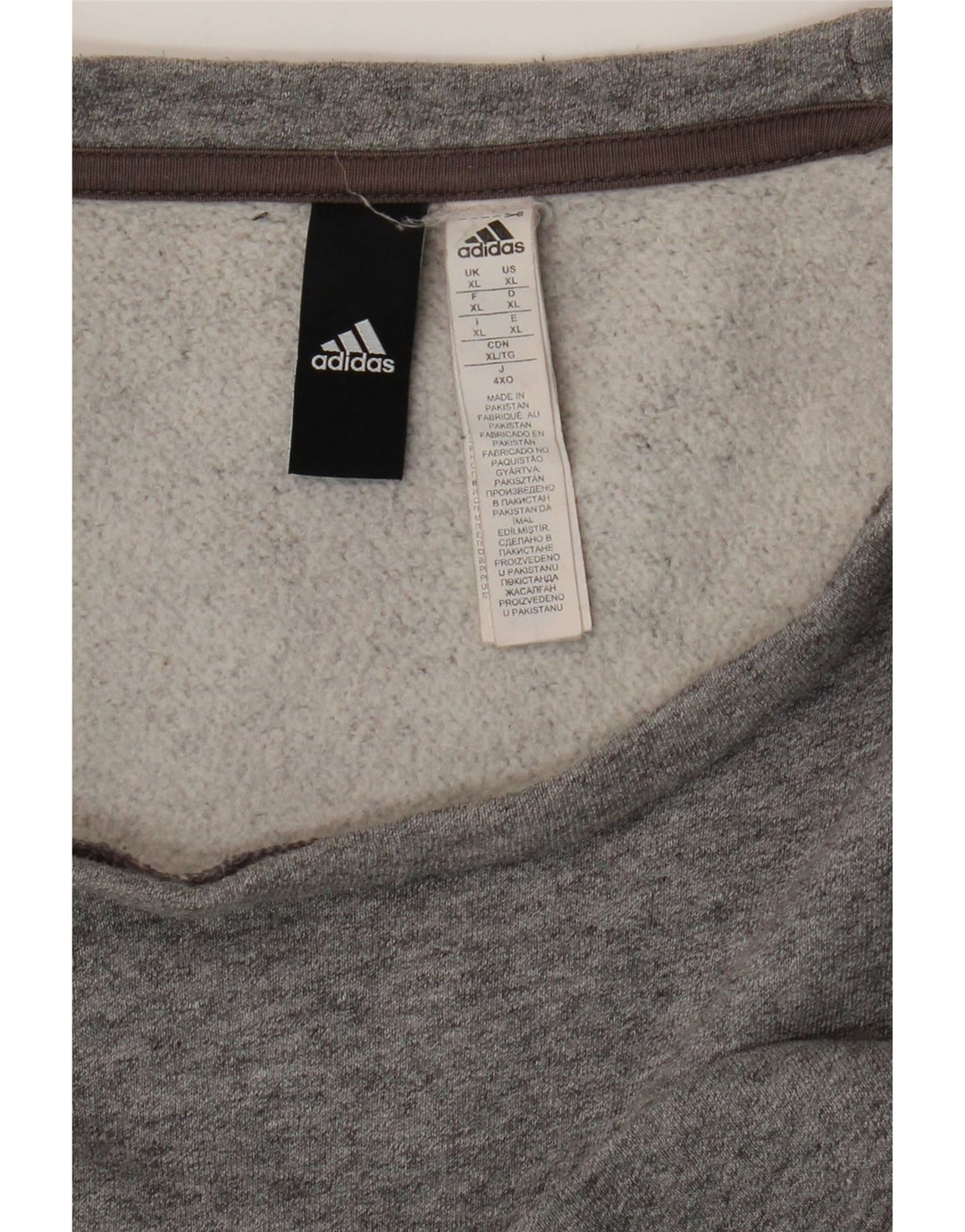 Ανδρικό φούτερ Adidas Jumper XL Γκρι βαμβακερό