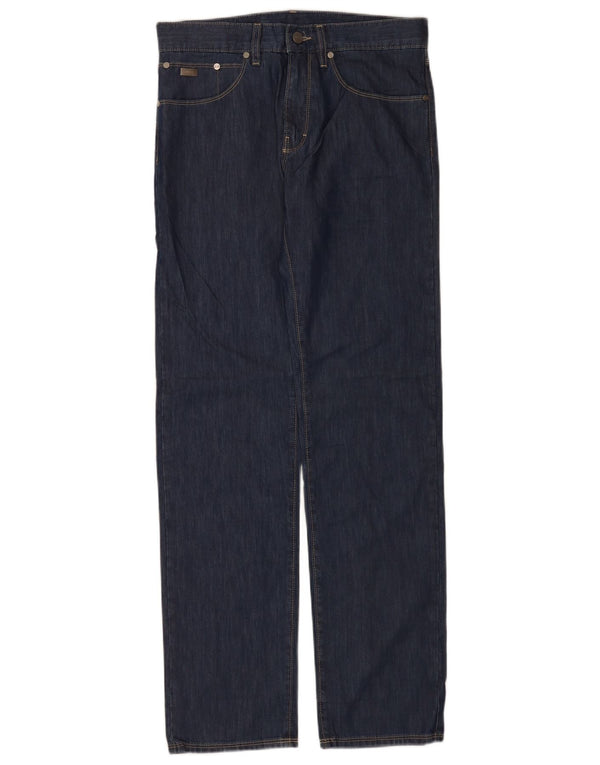 Ανδρικό τζιν ίσιο Hugo Boss W31 L34 Navy Blue Cotton