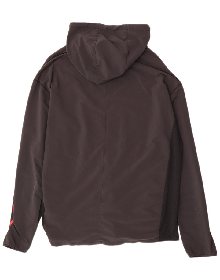 Nike Mens Dri Fit Standard Fit Jumper με κουκούλα μεσαίου μαύρου πολυεστέρα