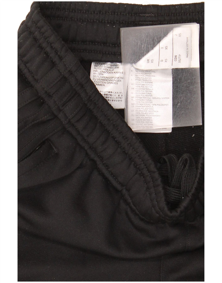Ανδρική φόρμα φόρμας γραφικών Adidas παντελόνι XS μαύρο πολυεστέρα