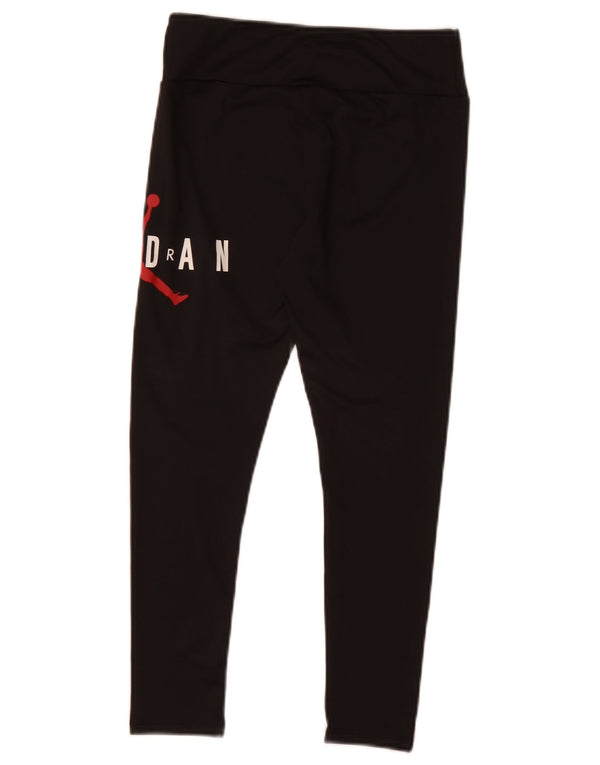 Jordan Girls Graphic κολάν 10-11 ετών Medium Black Polyester