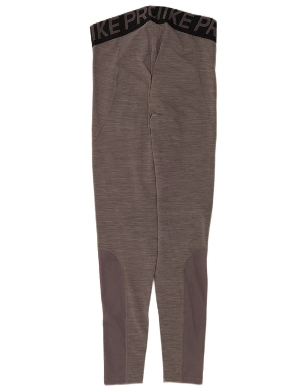 Γραφικά κολάν Nike Nike Dri Fit UK 12 Medium Grey Colourblock