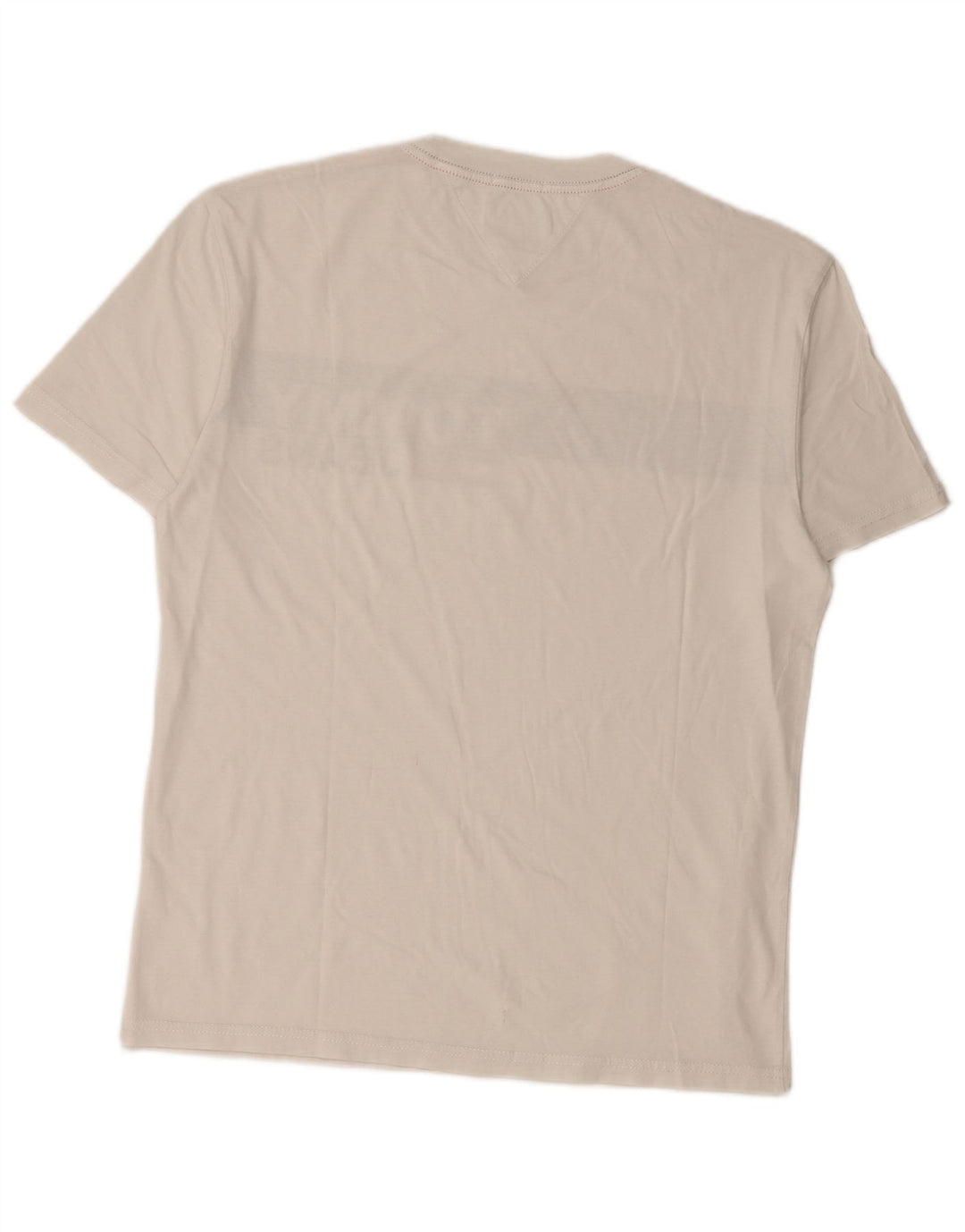 Ανδρικό γραφικό μπλουζάκι TOMMY HILFIGER Top Small White Colourblock