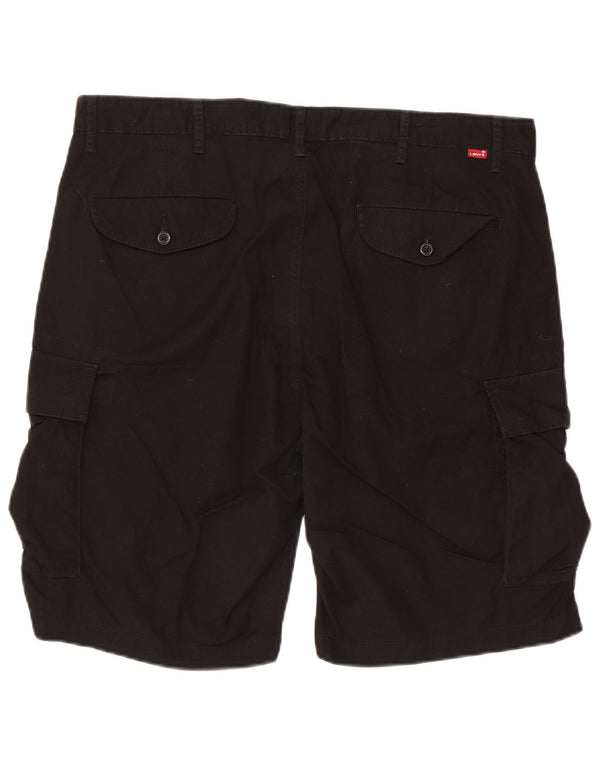 Ανδρικό σορτς Levi's Cargo W38 XL μαύρο βαμβακερό