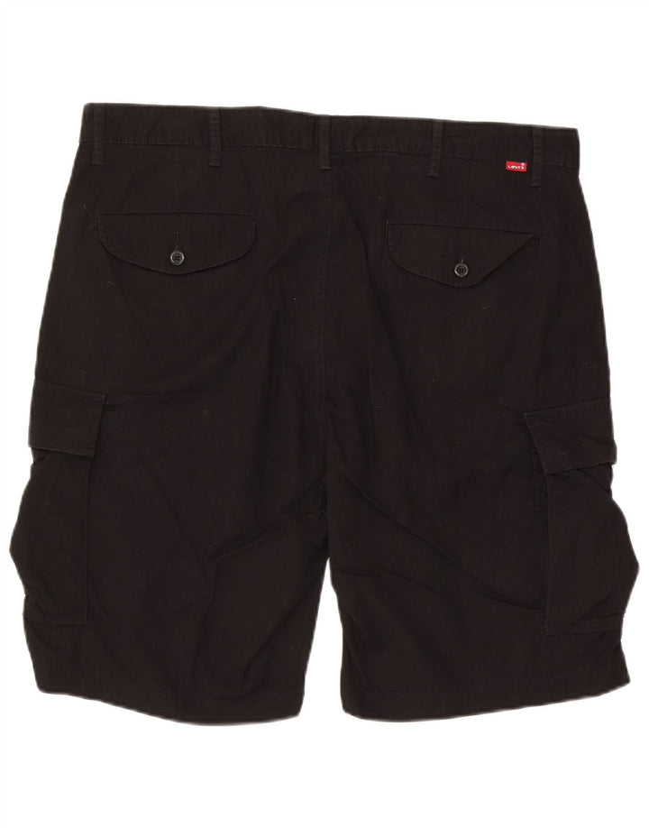 Ανδρικό σορτς Levi's Cargo W38 XL μαύρο βαμβακερό