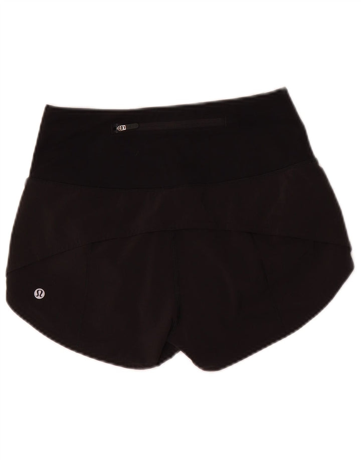 Γυναικείο αθλητικό σορτς Lululemon US 2 XS μαύρο νάιλον