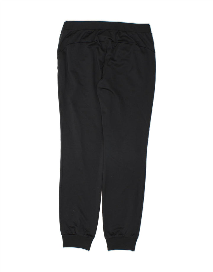 ADIDAS Womens Tracksuit Trousers Joggers UK 12/14 Medium  Black Polyester Vintage Adidas and Second-Hand Adidas from Messina Hembry 