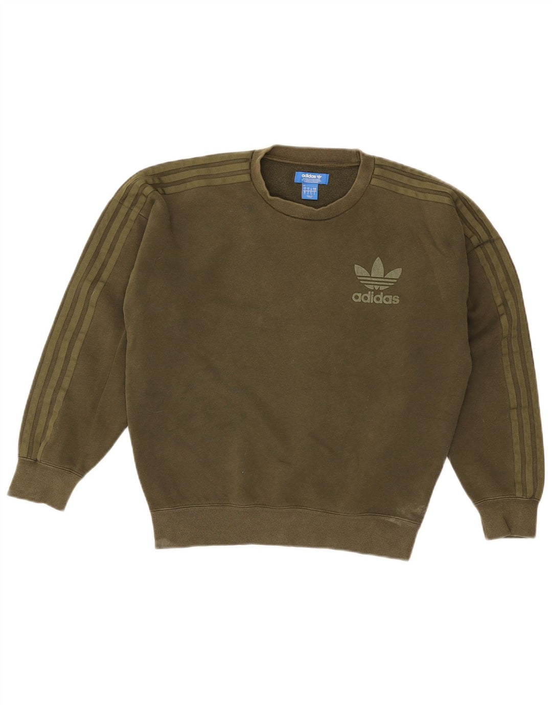 Ανδρικό φούτερ Adidas Jumper Μικρό Χακί Βαμβακερό