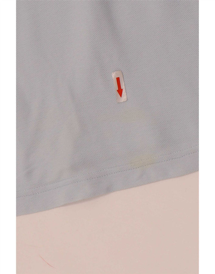 Fila Γυναικείο Crop Polo πουκάμισο IT 40 Μικρό Μπλε Βαμβακερό