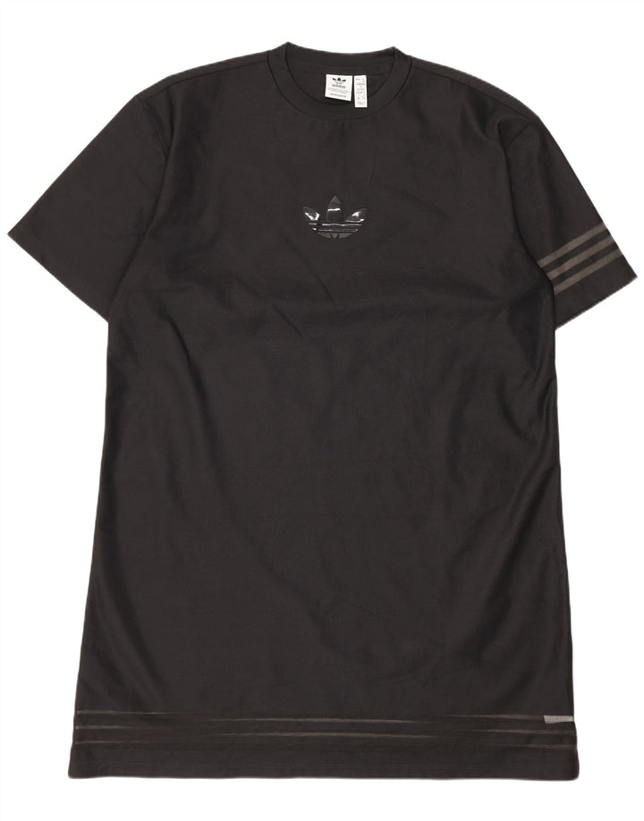 Adidas Γυναικείο T-Shirt Φόρεμα EU 34 XS Μαύρο Πολυεστέρας