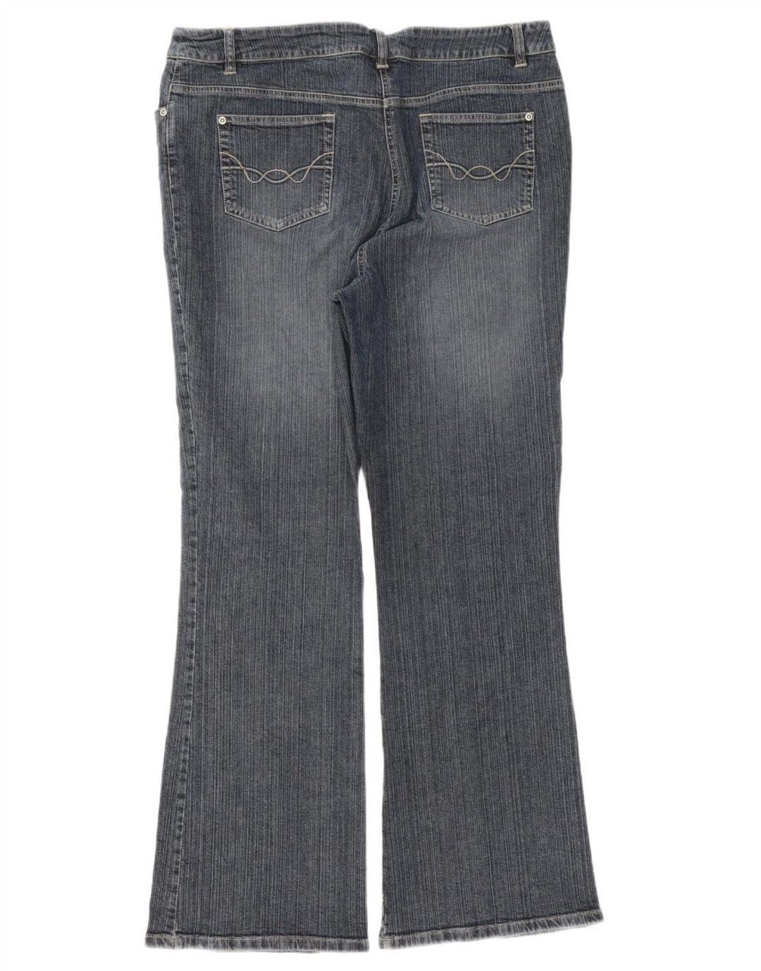 WALLIS Γυναικεία Bootcut Jeans UK 16 Large W38 L32 Μπλε βαμβακερό