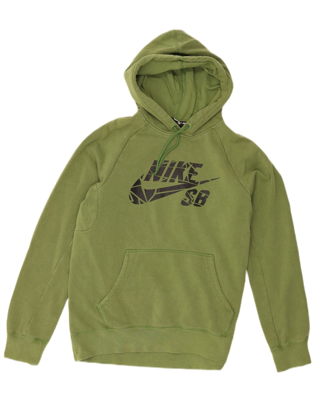 Ανδρικό γραφικό φούτερ Nike, μεσαίο πράσινο βαμβακερό