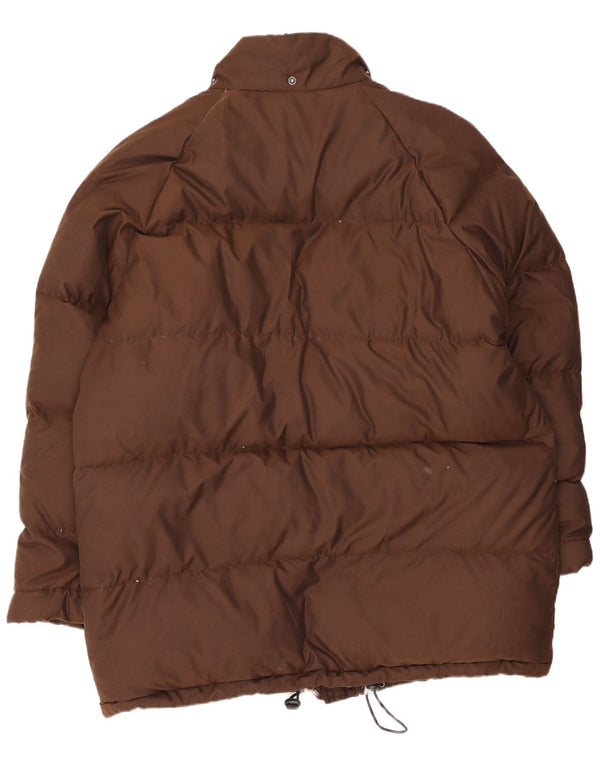 Sergio Tacchini Ανδρικό παλτό με επένδυση IT 54 2XL καφέ πολυχλωρίδιο