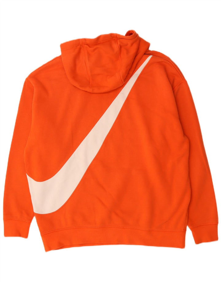 Ανδρικό γραφικό μπλουζάκι με κουκούλα Nike, μικρό κόκκινο βαμβακερό