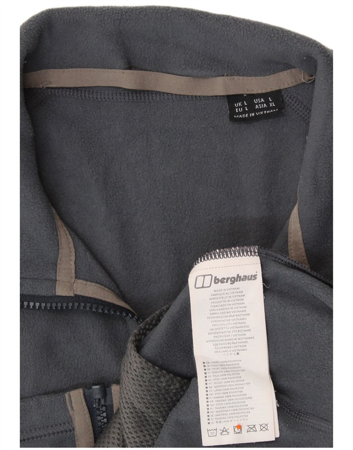 Ανδρικό μπουφάν BERGHAUS Fleece UK 40 Large Grey Polyester