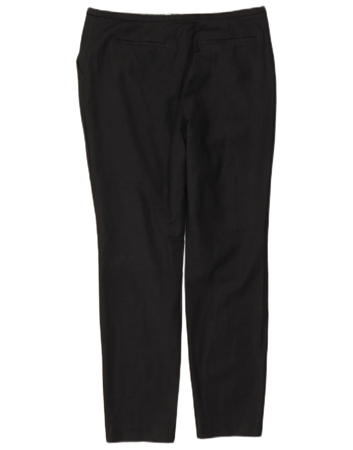 Ted Baker Γυναικείο Slim Suit Παντελόνι Μέγεθος 2 Small W30 L28 Μαύρο μάλλινο