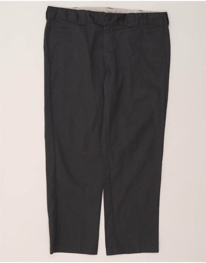 Dickies Ανδρικό ίσιο παντελόνι Chino W38 L30 Γκρι Πολυεστέρας