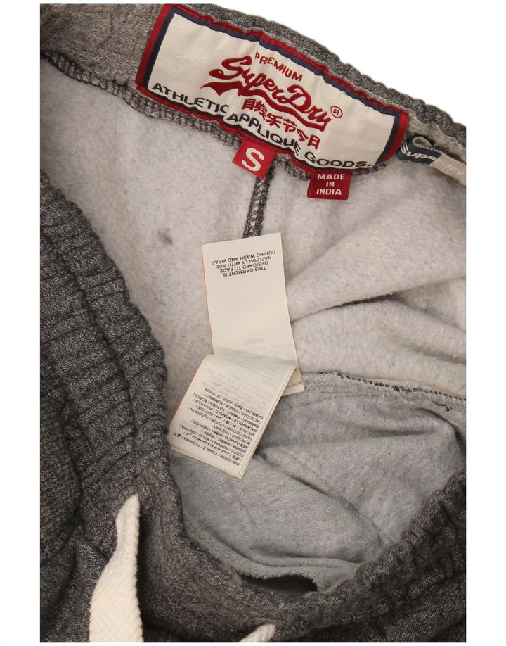 Ανδρικό γραφικό αθλητικό σορτς Superdry Μικρό βαμβακερό γκρι